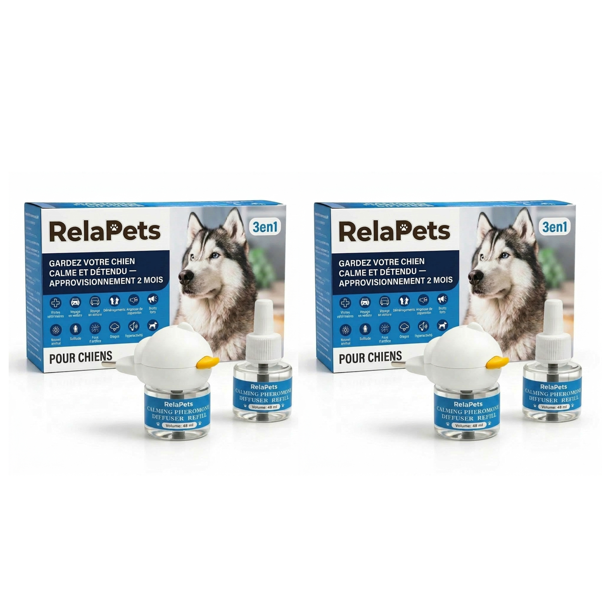 Kit Diffuseur Anti-Stress Pour Chiens